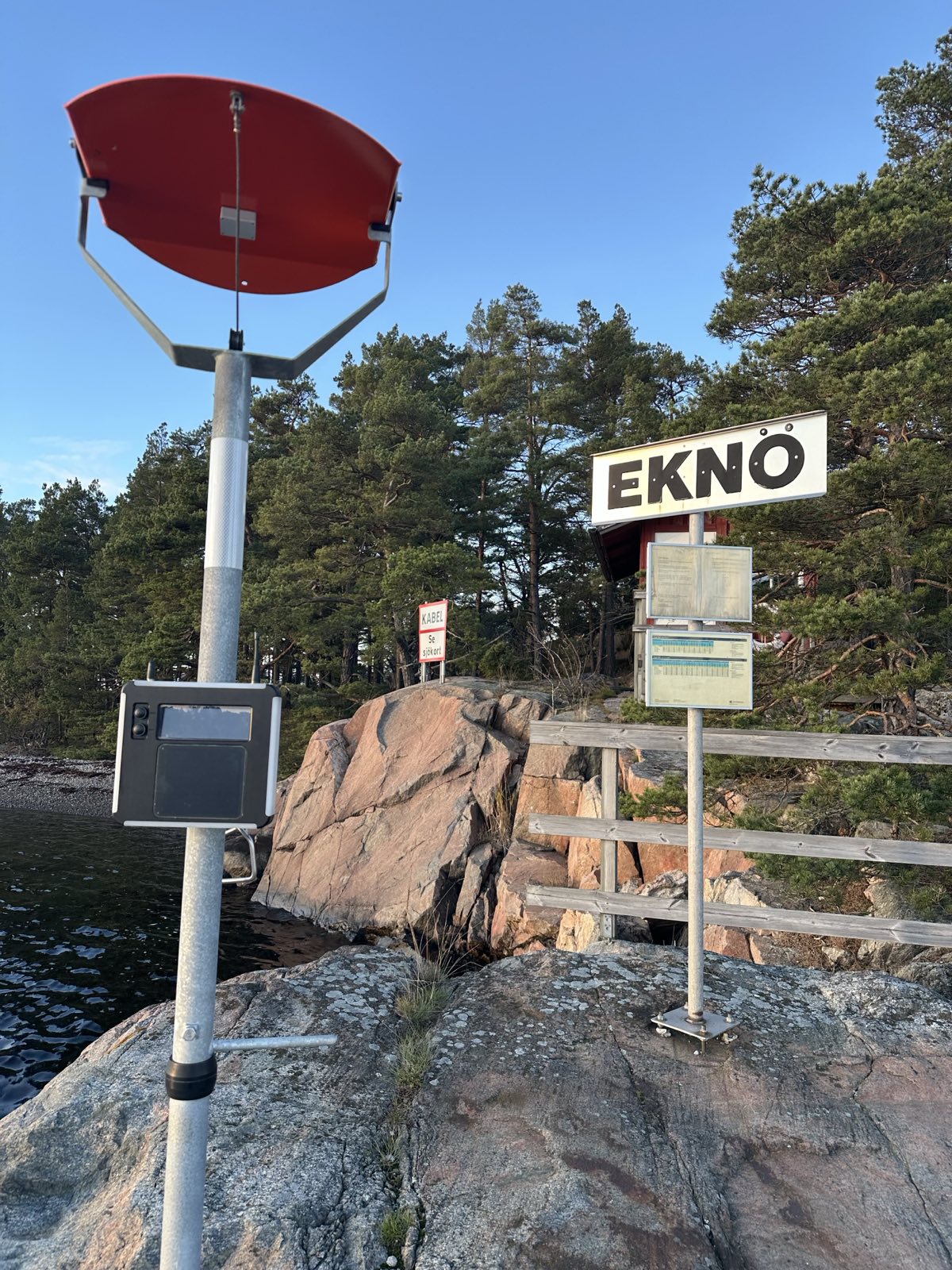 Semafor vid Eknö